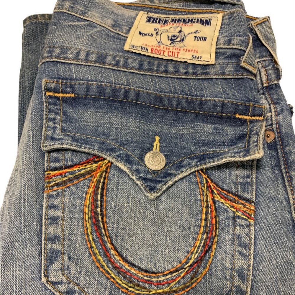 True Religion Men’s boot cut jeans